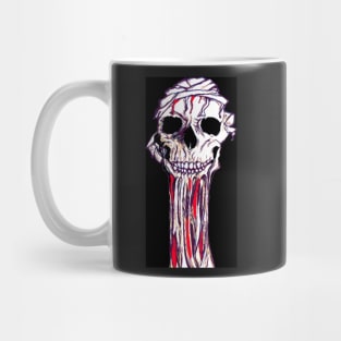 Dribbling skull Mug